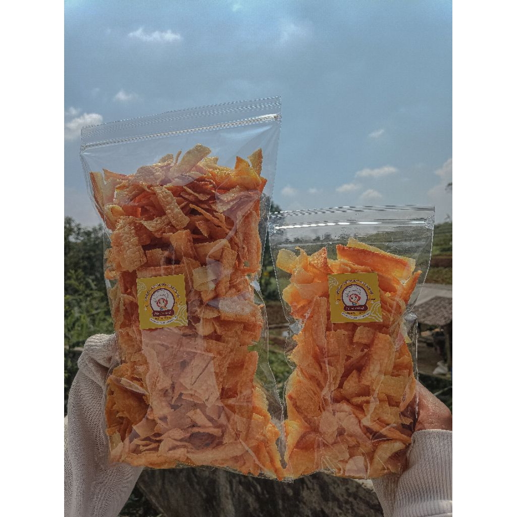 

keripik singkong renyah jadul endul ukuran 450 gram
