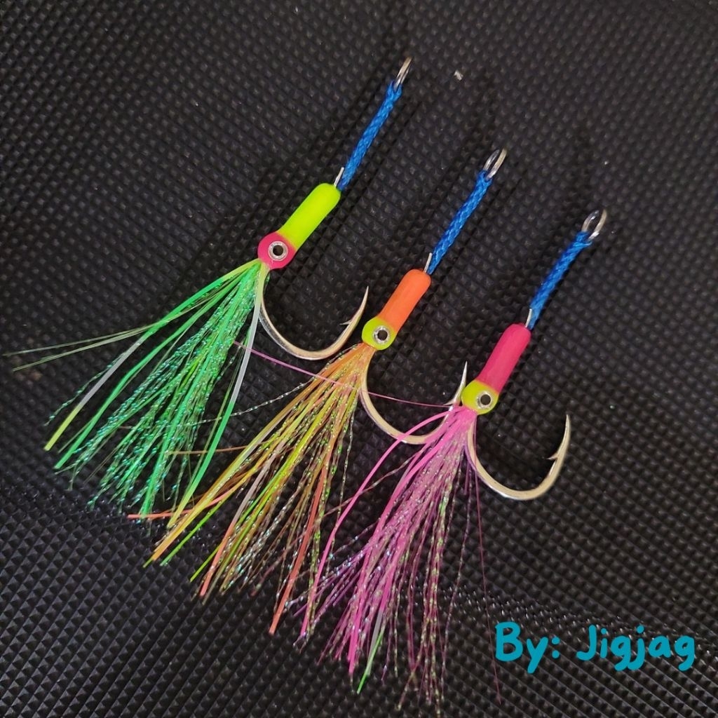 Kail Assist Hook Single GID Jig 40-150 Gram