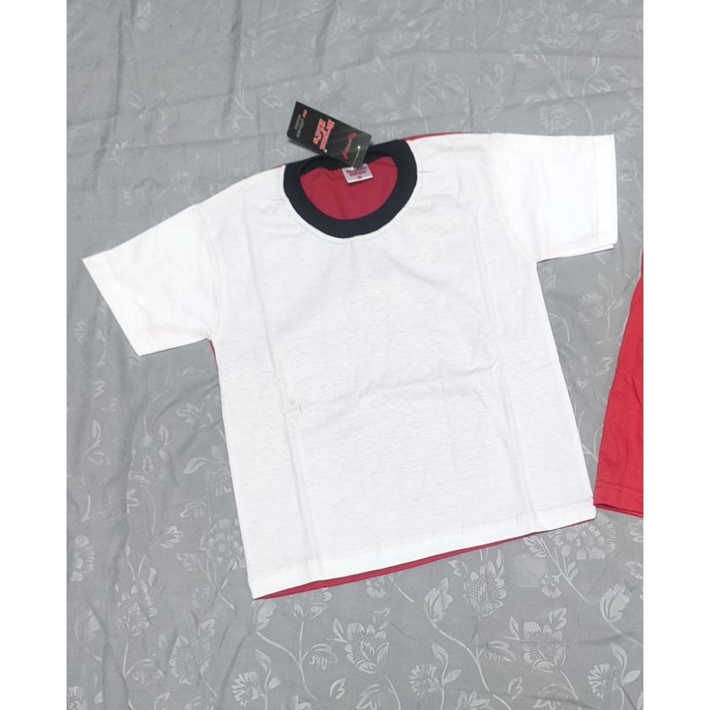 Kaos merah putih anak