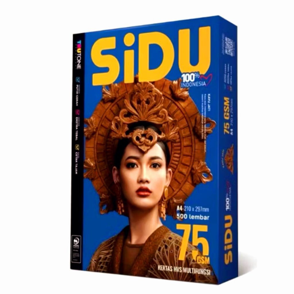 

(BISA COD) SIDU KERTAS HVS A4/F4 100/200 LEMBAR