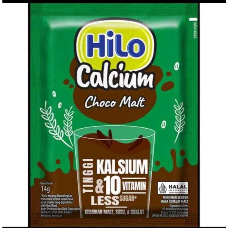 

HiLO renceng all variant Hi Calcium 1renceng isi 10 sachet