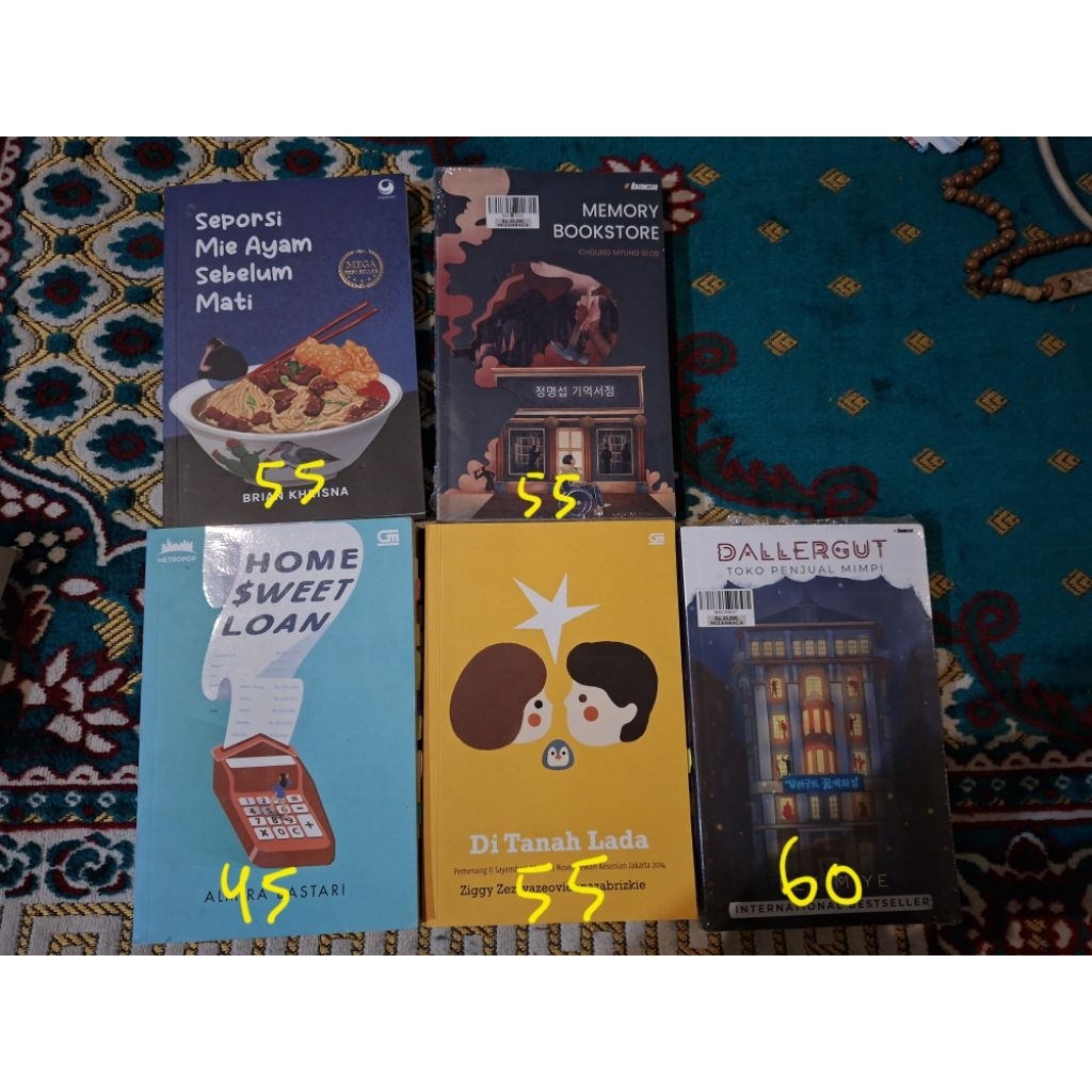 Preloved buku sepatu puma carina 38 new novel seporsi mie ayam sebelum mati Di tanah lada Dallergut 