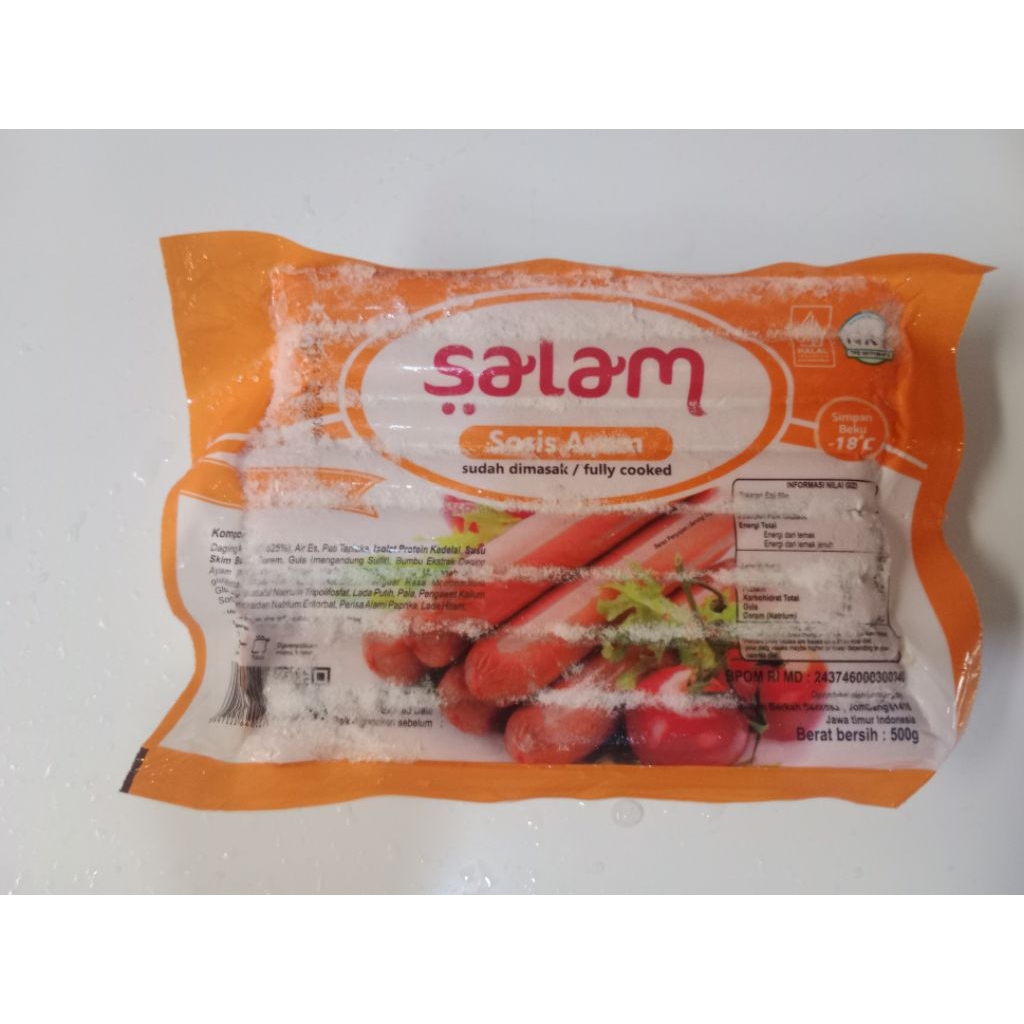 

Salam sosis ayam 500gr isi 15pcs