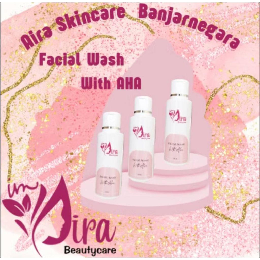 Facial Wash Glow/Facial Wash with AHA/Facial Wash for Acne Skin/Airabeauty/SkincareAira/AiraBeautyCa