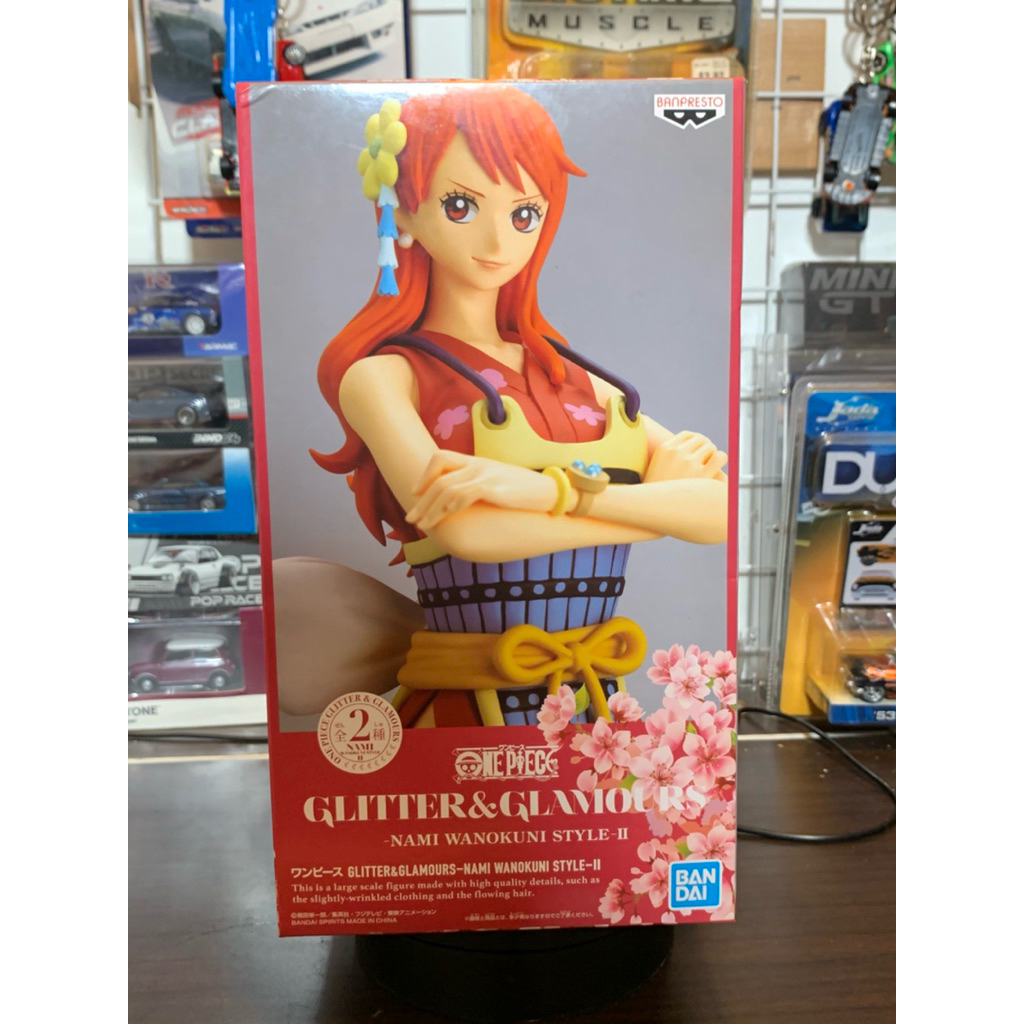 Action Figure GNG Glitter and Glamours Nami Wanokuni Style II Type A One Piece