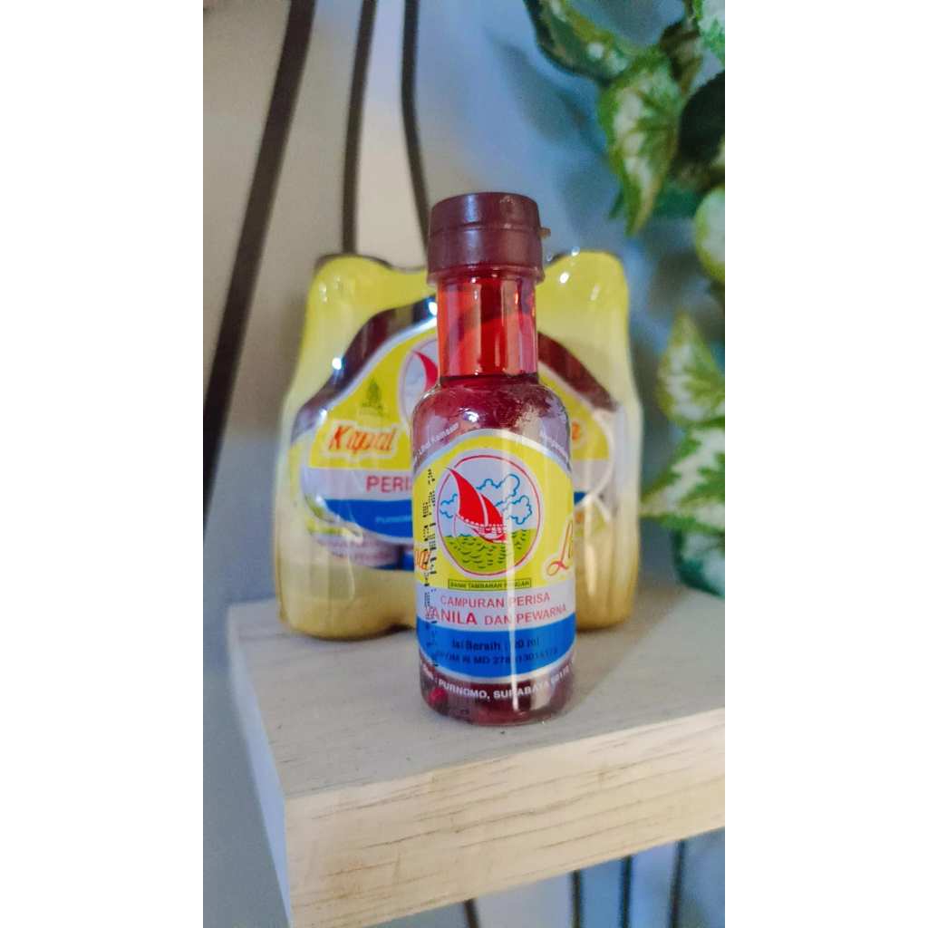 

Essence Vanila Kapal Layar 20ml – Aroma Wangi Kue & Roti 1 pack isi 6