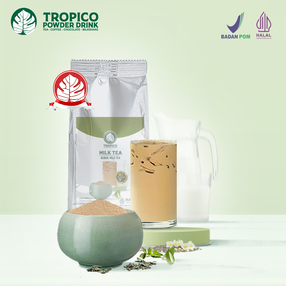 

Bubuk Minuman Milk Tea - Teh Susu - Teh Tarik -Tropico Powder Drink