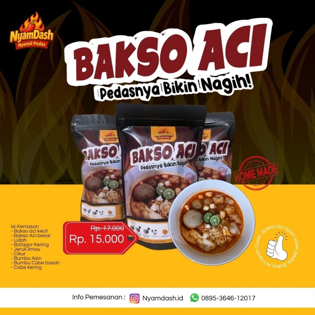 Bakso Aci // Nyamdash// Bakso aci