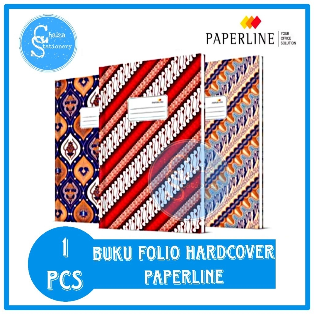 

Buku Hardcover Folio 50L | 100L 200L | 300L Paperline Motif Batik Modern (1pcs)