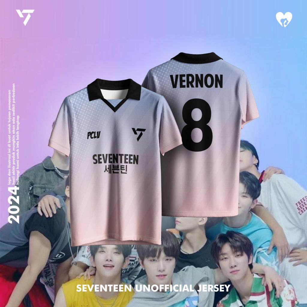 JERSEY SEVENTEEN //  JERSEY KPOP  // SHIRT SEVENTEEN (Pre Order) - @pclv.co