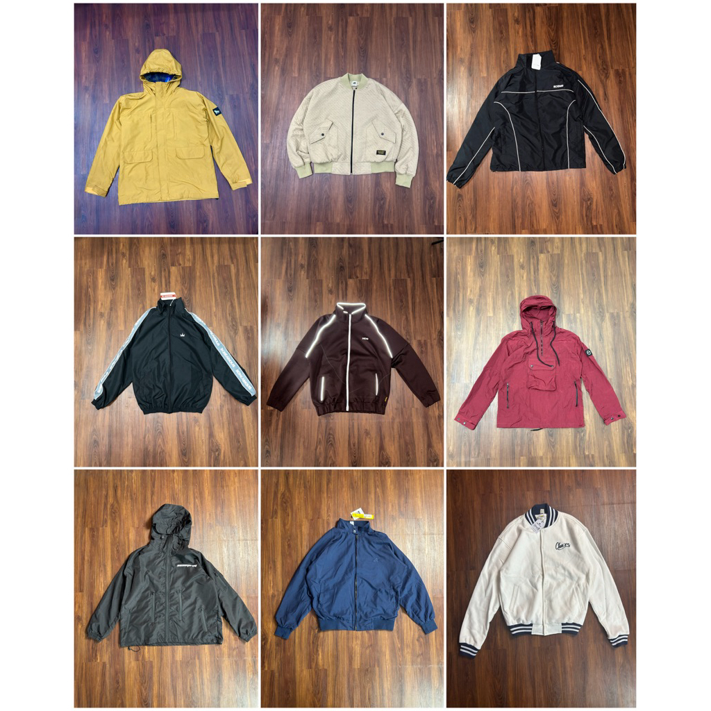 Preloved Jacket Brand Lokal Tracktop Tracksuit Harrington Casual Gorpcore Cagoule Bomber Anorak