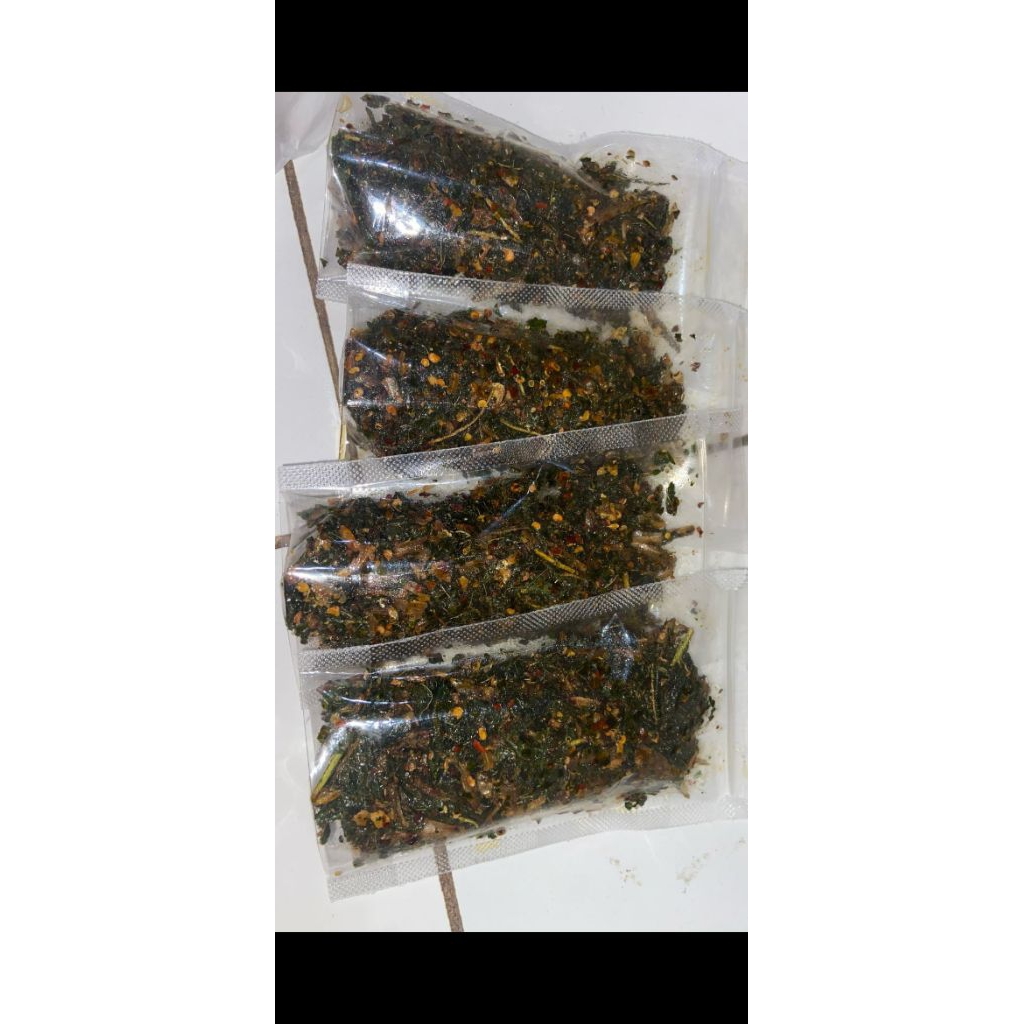 

Bayam sambal teri Lada pedas