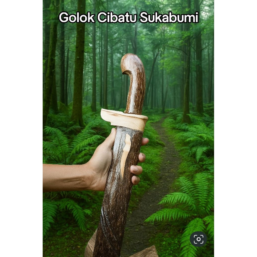 Bedog Kayu Aren Asli Cibatu