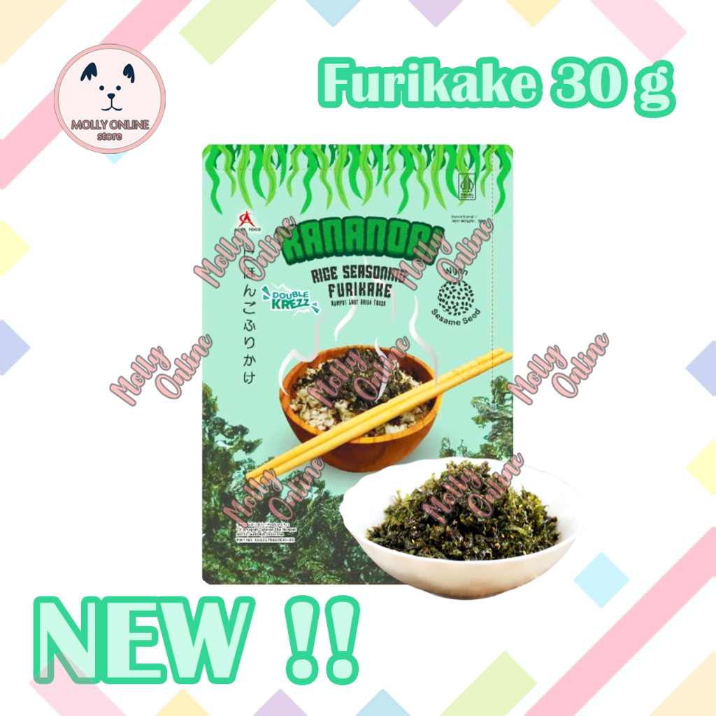 

Aceh Kananori Rumput Laut Tabur Rasa Wijen Seasoned Seaweed Flakes with Sesame Seed Flavour