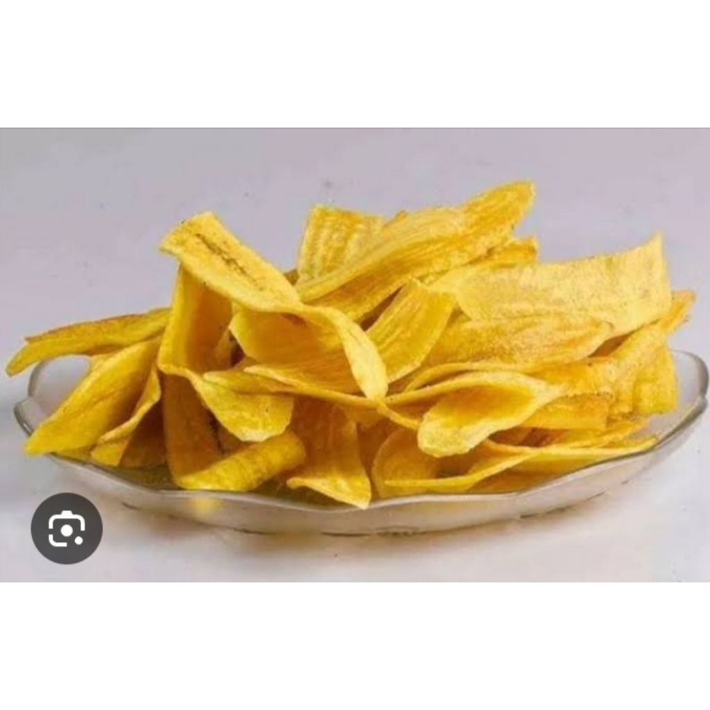 

Cemilan kripik pisang 250g cocok dibuat cemilan rasanya gurih dan enak