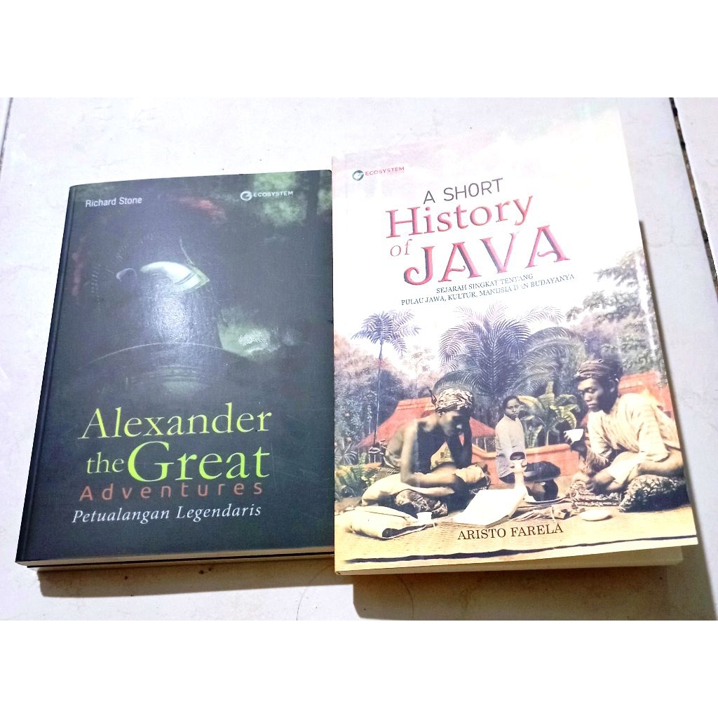 ( OBRAL ) BUKU SEJARAH SASTRA // FILSAFAT // SEPAKET ISI 2 // ALEXANDER THE GREAT ADVENTURES // A SH