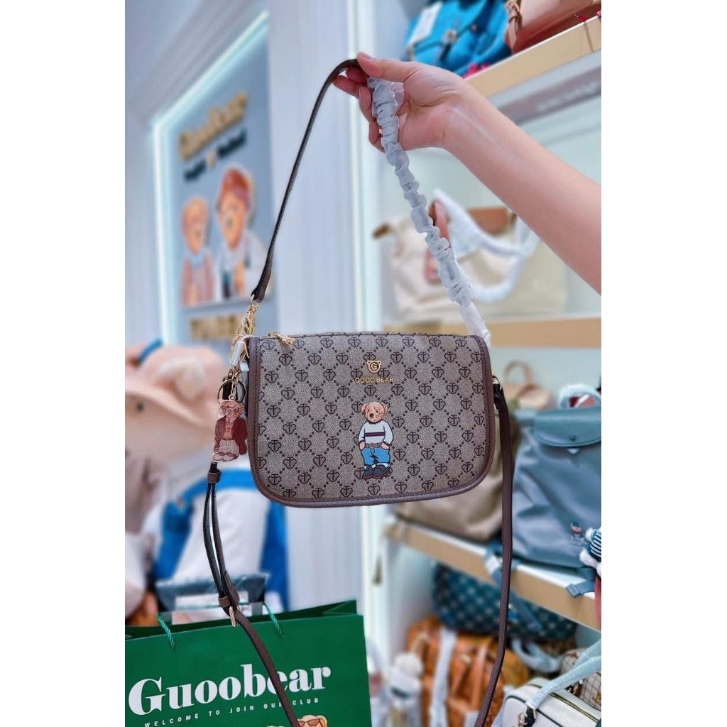 TTWN Bear original - GU1497 - Tas Sling Wanita TTWN - BEAR - Tas Sling TTWNBEAR