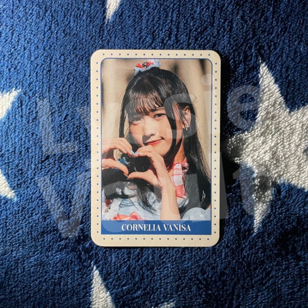 Photocard Official JKT48 Oniel Cornelia Vanisa - Ku Sangat Suka