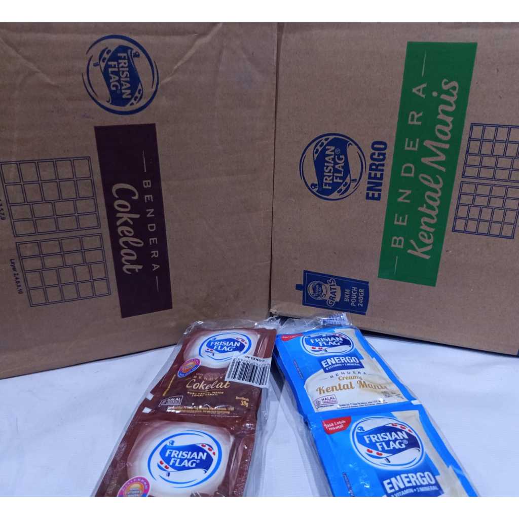 

l SUSU SACHET FRISIAN FLAG 1 PACK ISI 6 SACHET Putih