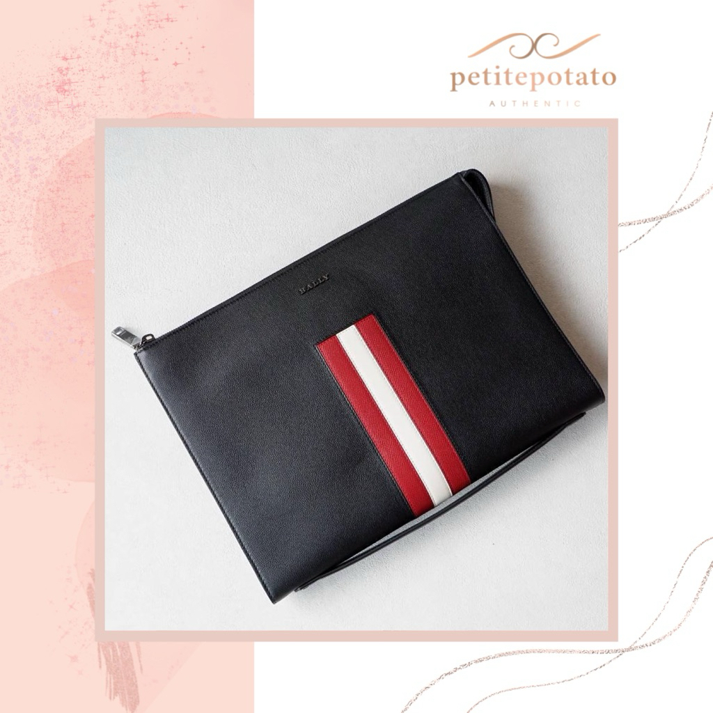 TAS BRANDED PRIA BALLY ENZON CLUTCH