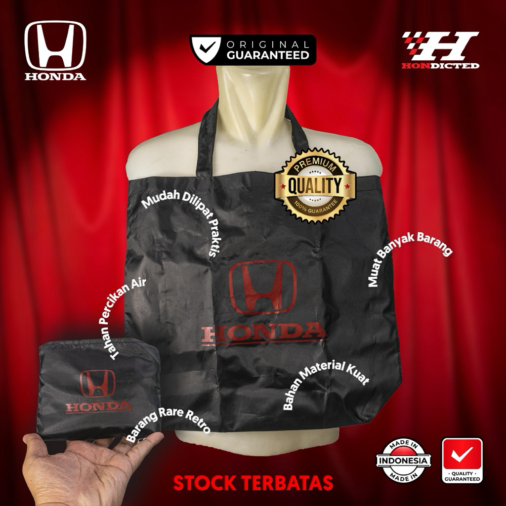 Tas Lipat Parasut Honda - Original dari Hondicted
