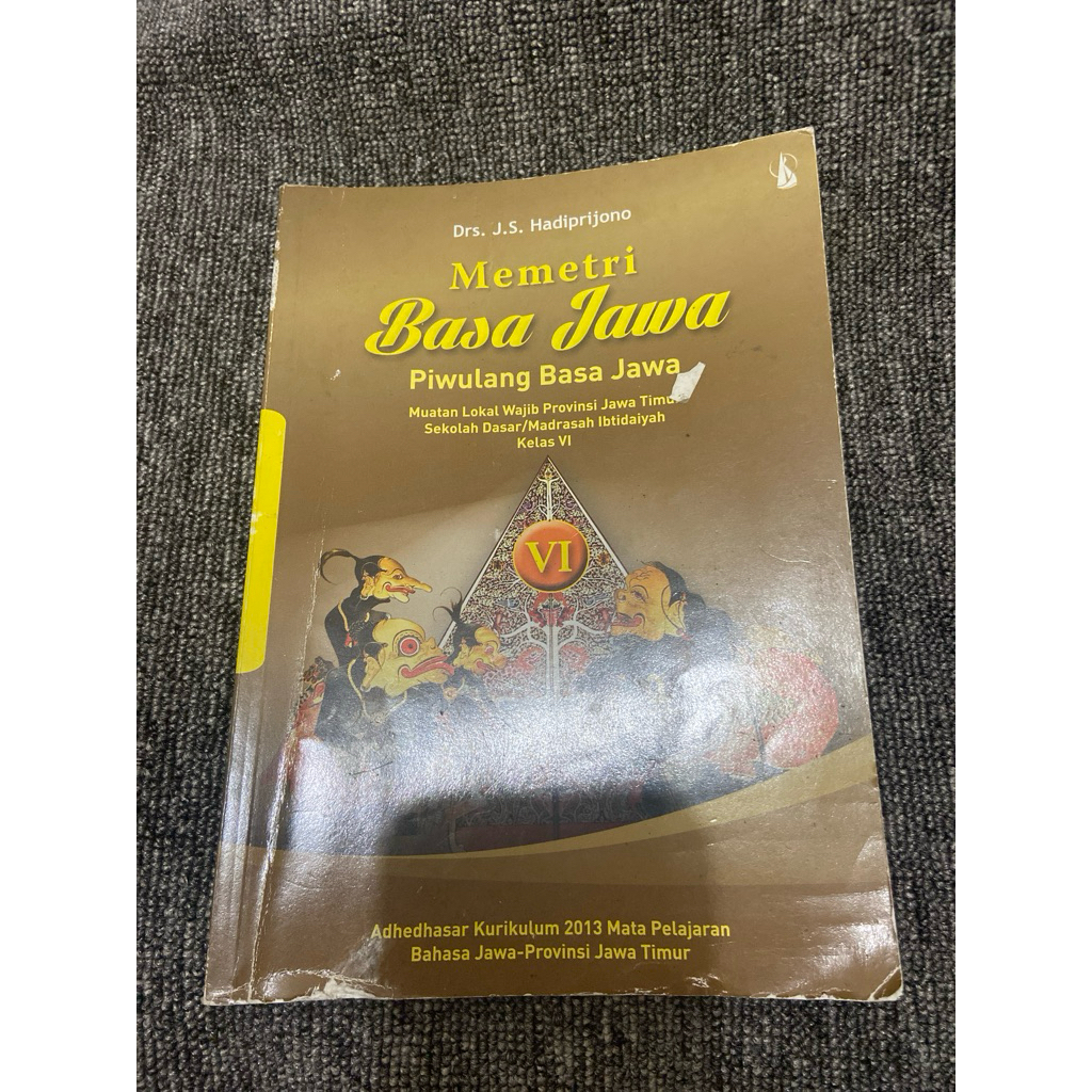 Memetri basa jawa piwulang basa jawa kelas 6