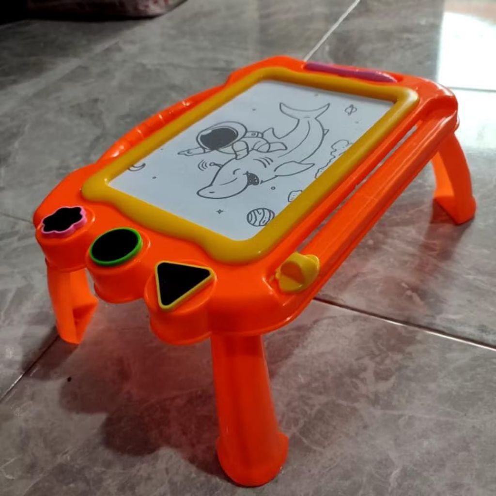 Meja Gambar Magnet Edukasi Anak Meja Tulis Magnet Drawing Board