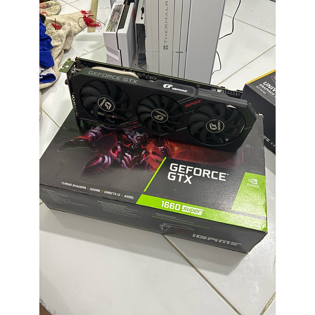 VGA IGame Colorful GTX1660 / GTX1660 Super 6GB Ultra 3 Fan