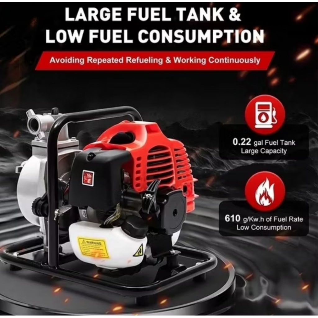 Mesin pompa air sawah irigasi 1 inch 4 tak