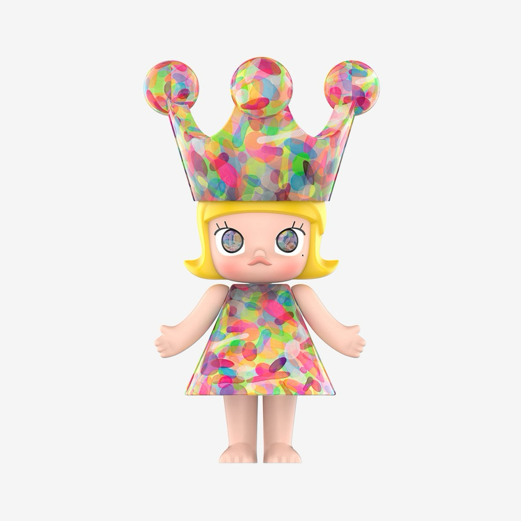 Pop Mart Mega Royal Molly 400% Huang Yuxing-Bubbles