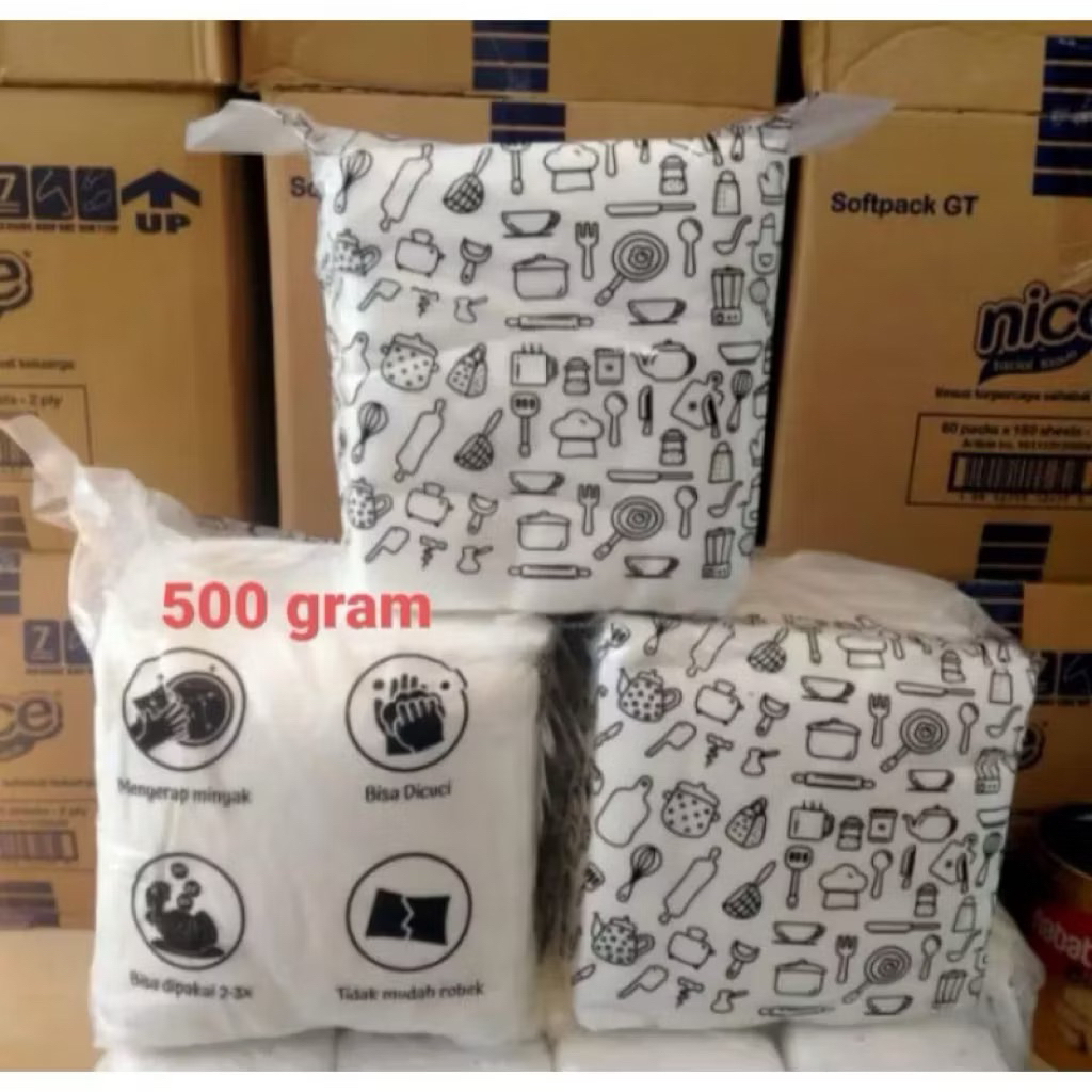 Tisue Dapur Tisu kompor Serbaguna 500gr