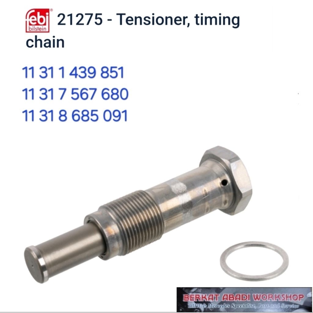 BMW 11318685091 Timing Chain Tensioner N42 N46 N20 Febi
