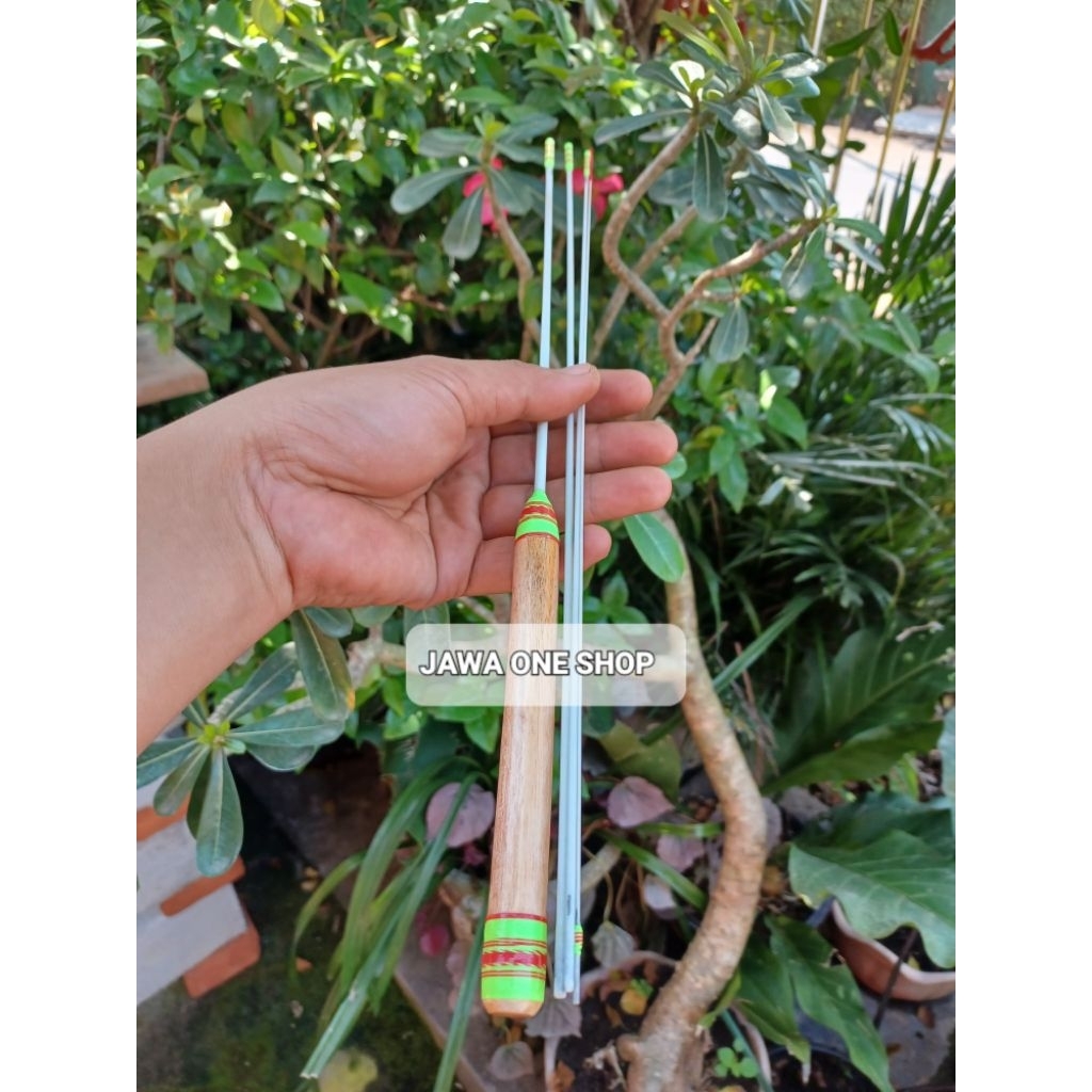Joran Waderan, model Tanago sambung 3 super lentur panjang 140cm Murah.
