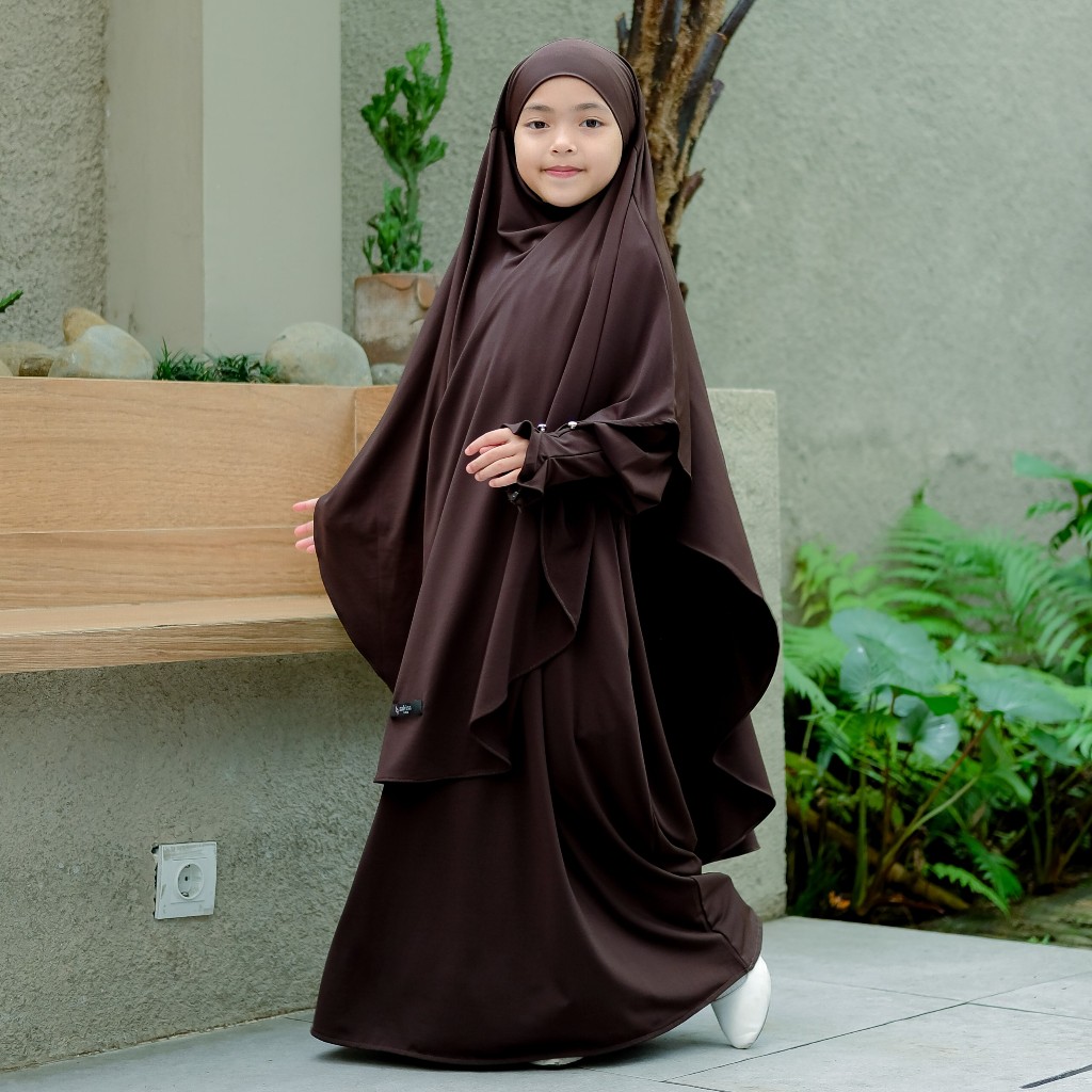 ORIGINAL SALVINA KIDS - GAMIS ANAK PEREMPUAN USIA 1 SAMPAI 12 TAHUN SAFIRA SET