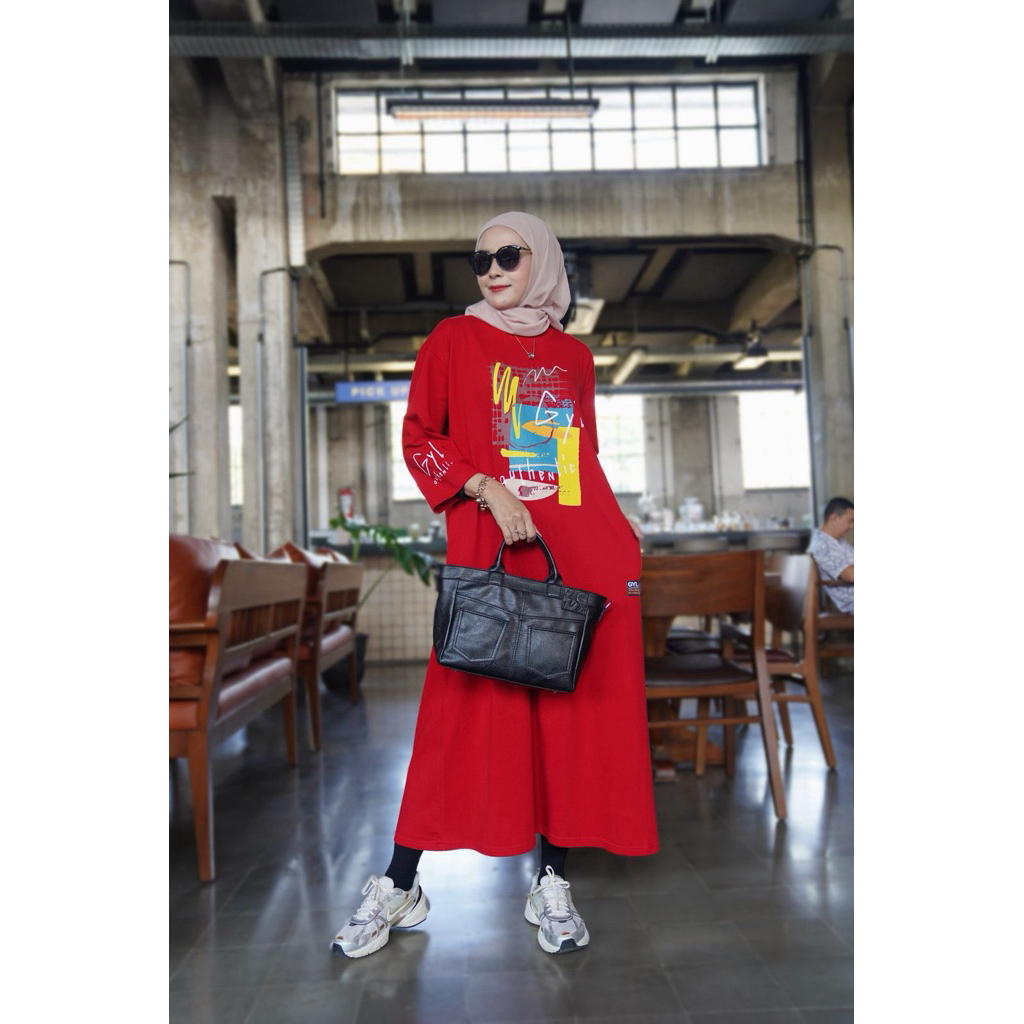 GYL midi dress oversize