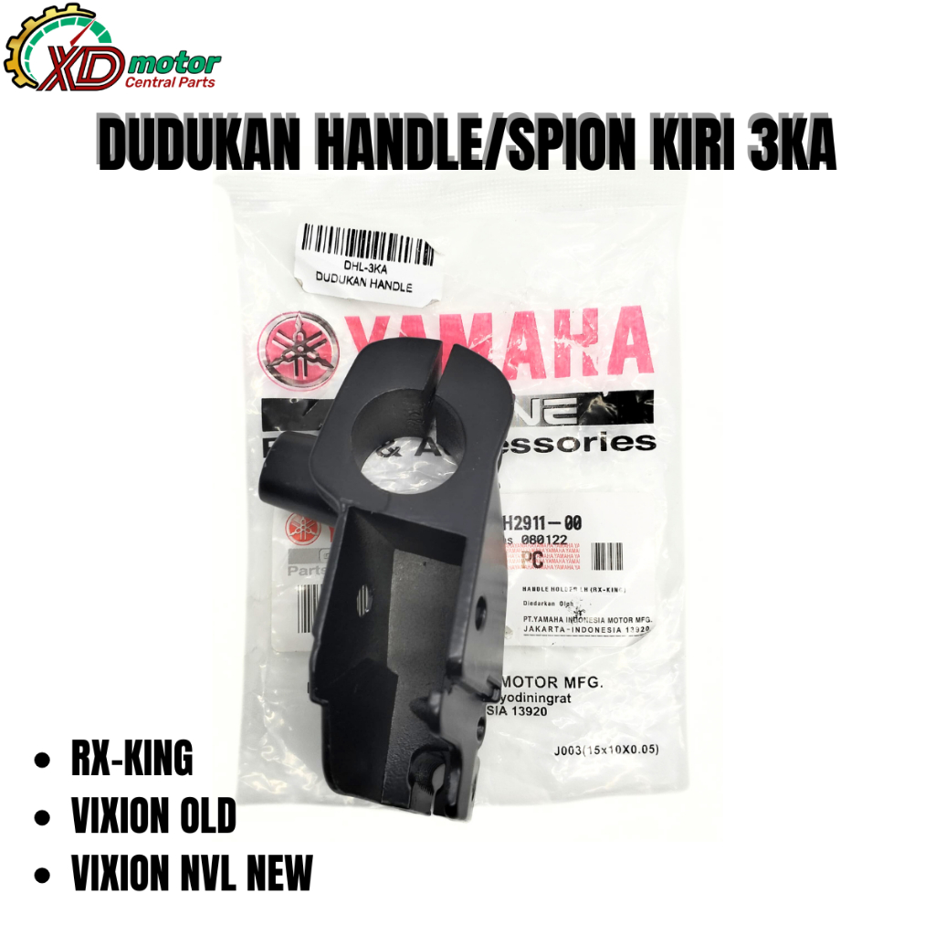 DUDUKAN HANDLE/SPION KIRI 3KA YAMAHA UNTUK MOTOR RX KING VIXION OLD VIXION NVL NEW