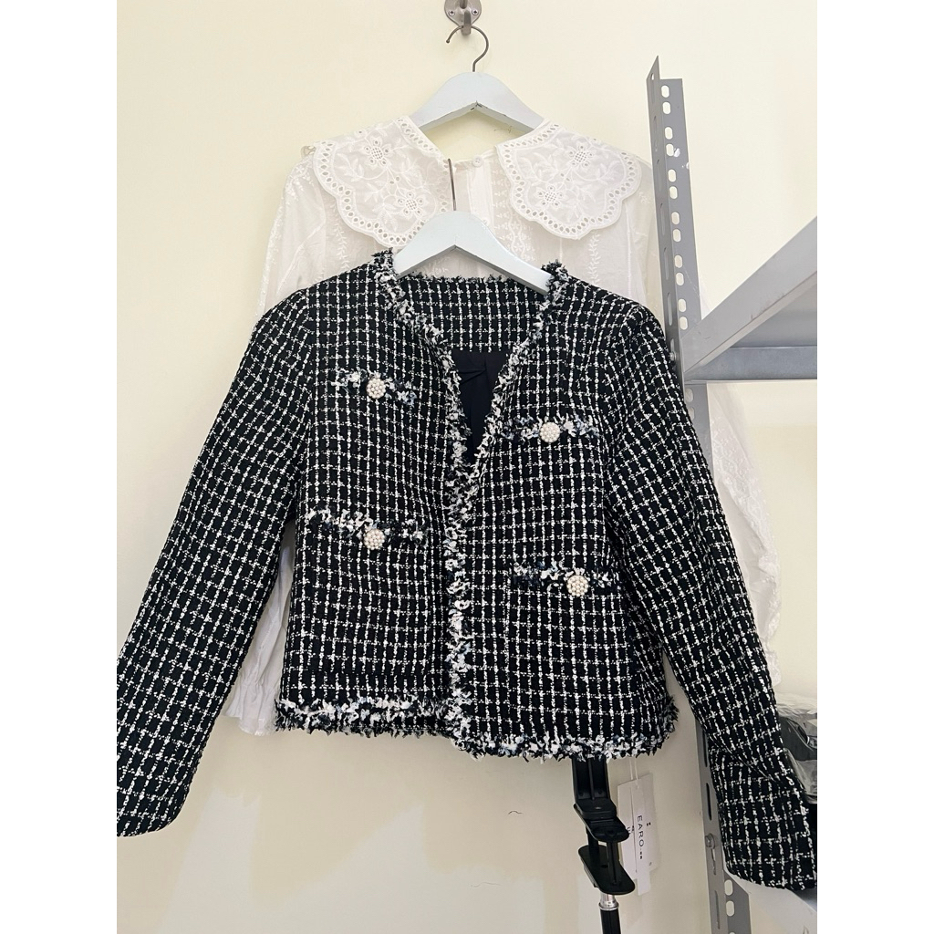 BLAZER TWEED IMPORT ADA FURING by LONDON GIRL