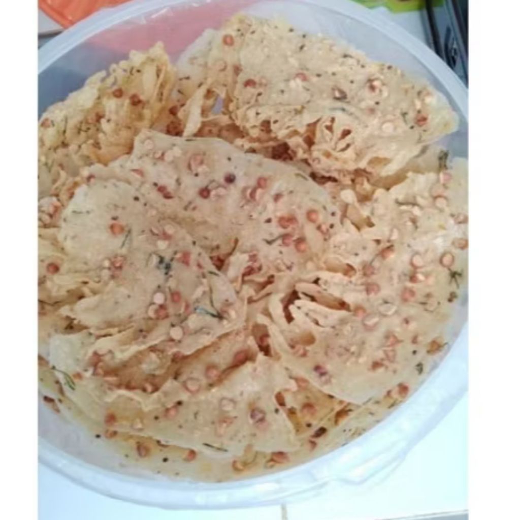 

Peyek Kacang Daun Jeruk 500 gr