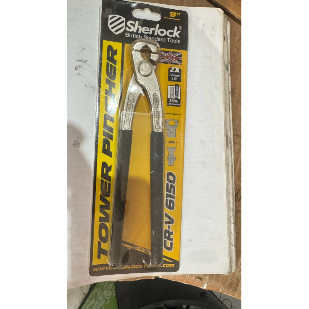 Tang catut, tang gegeb  9 inch Sherlock