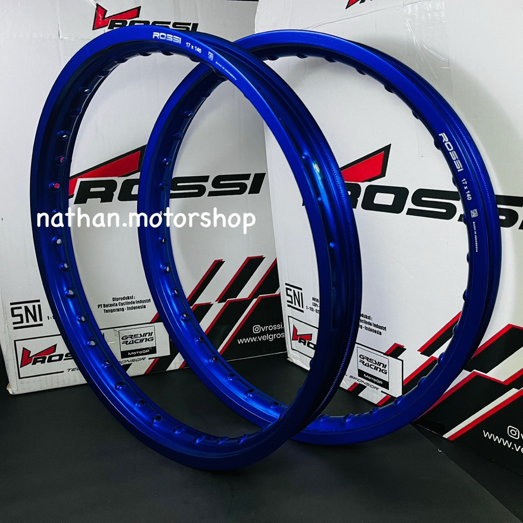 VELG V ROSSI ORIGINAL RING 17 HOLE 36 SEPASANG SEMUA MOTOR