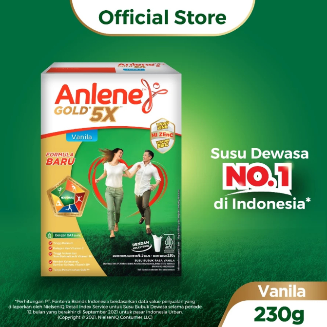 

Anlene Gold Vanila 230 gr