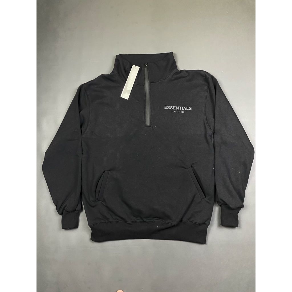 Fear of God Essentials Half Zip Sweater – Streetwear Premium Unisex
