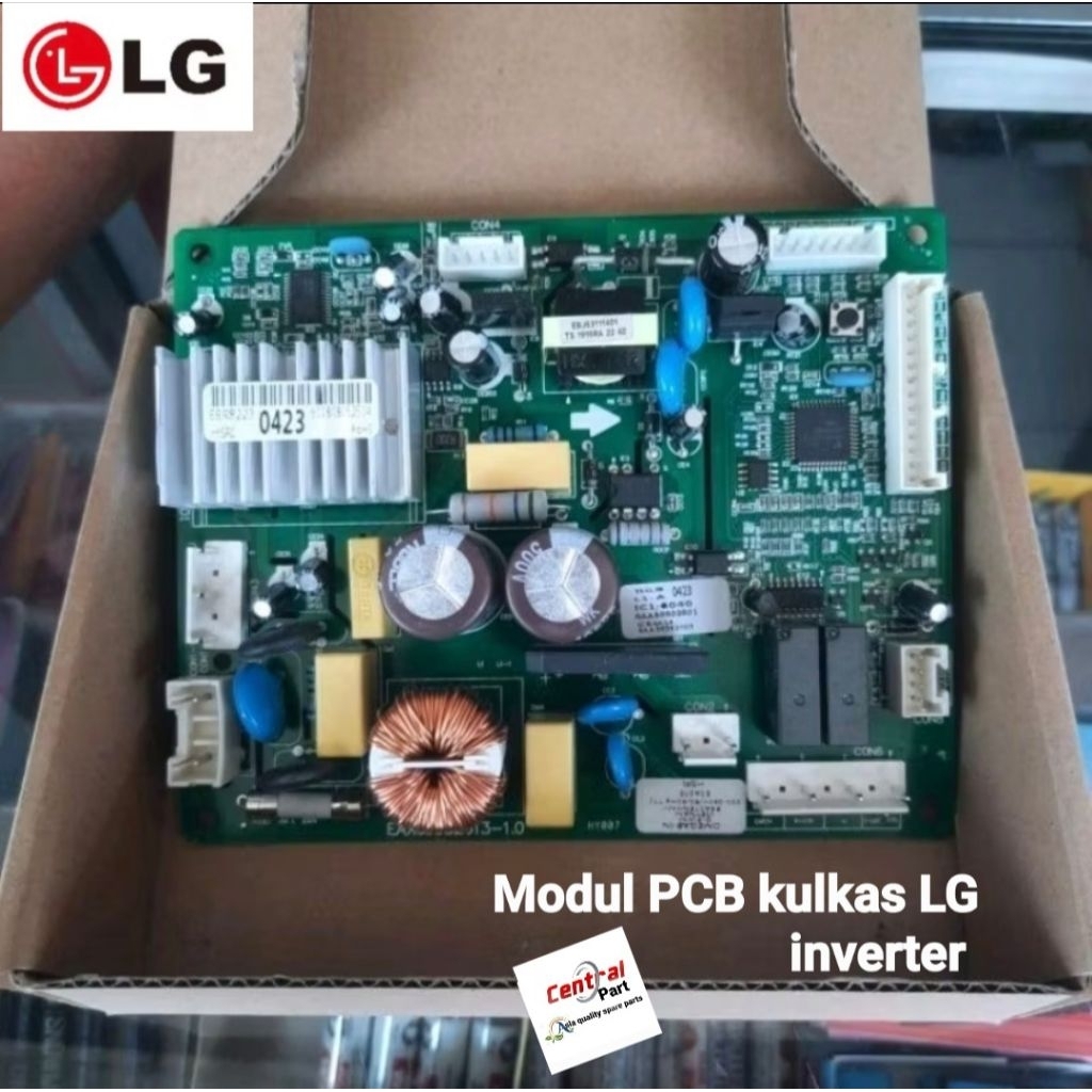 MODUL PCB KULKAS LG INVERTER 2 PINTU GN-B185SQBB , GN-B185SQWH ,GN-B195SQMT