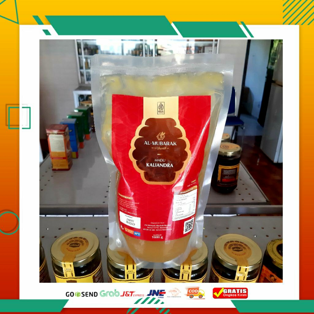 

Al Mubarak madu kaliandara pouch 1kg