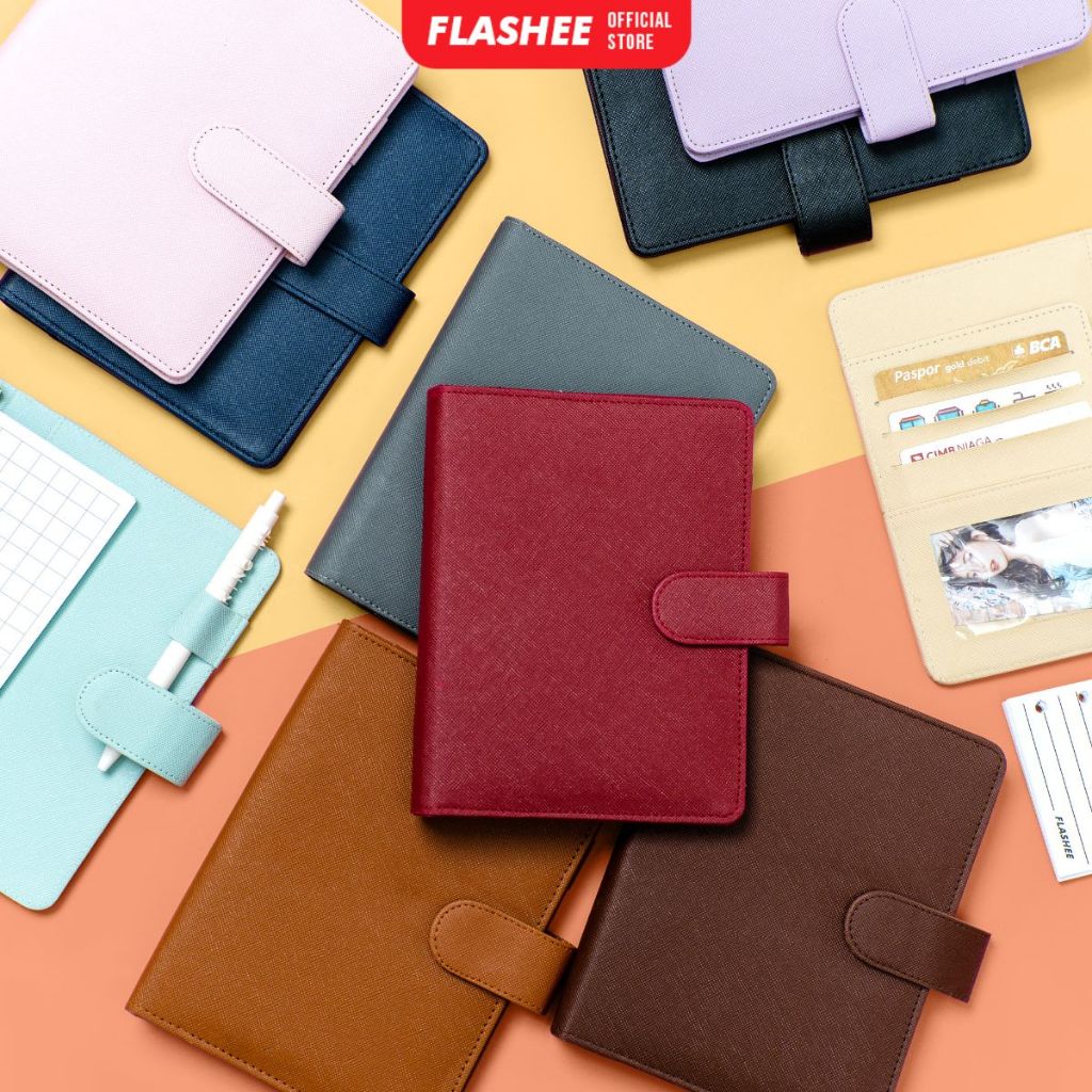 

Binder Polos A6 Ring 6 Ekslusif Binder Dompet Keuangan 6 Holes Agenda Binder A6 Kuliah