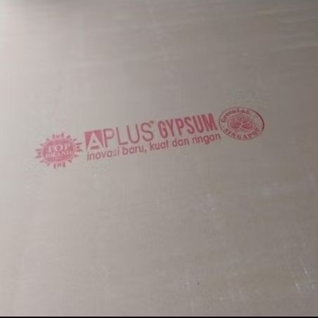 Gypsum aplus 9mm papan gypsum board