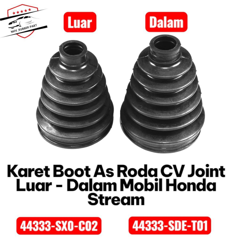 Karet Boot As Roda Cv Joint Bearing Kokel HONDA STREAM