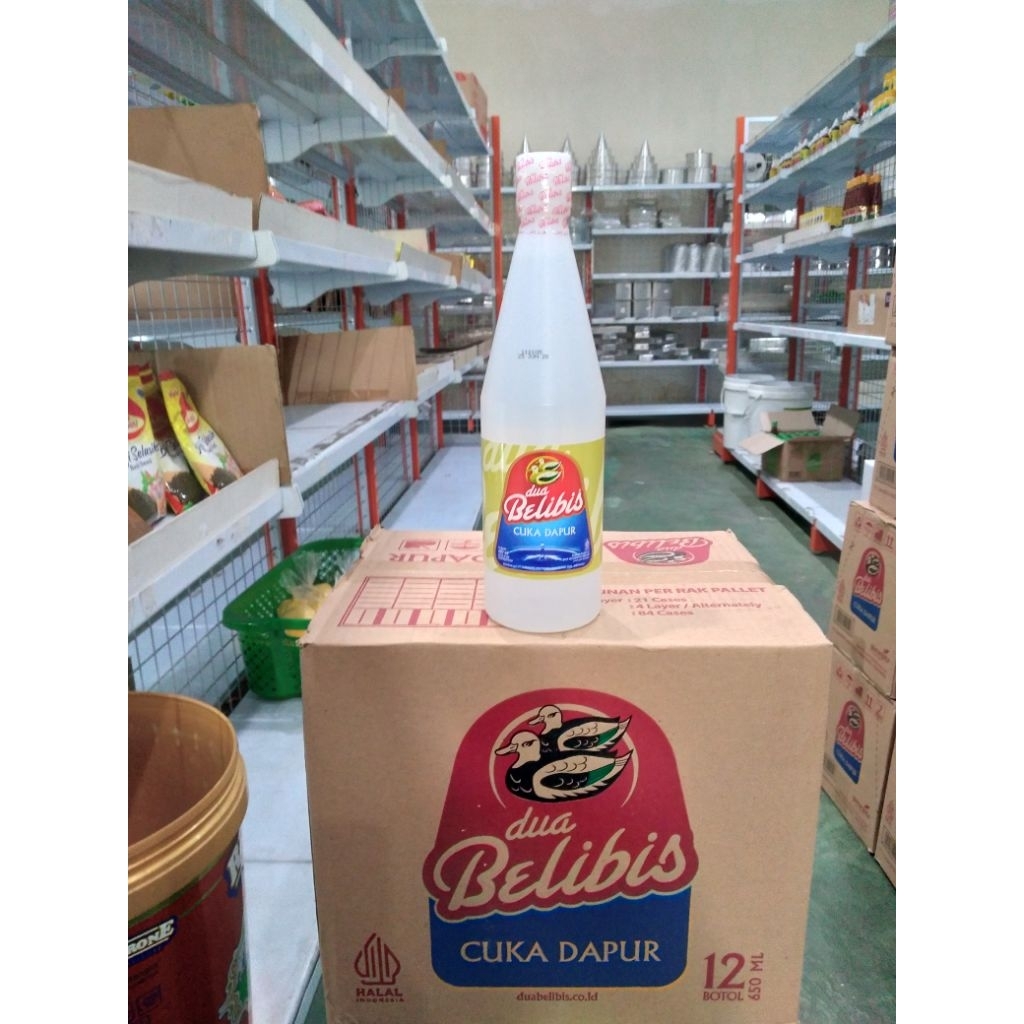 

1 KARTON BELIBIS CUKA DAPUR 650 ML (ISI 12 PCS)