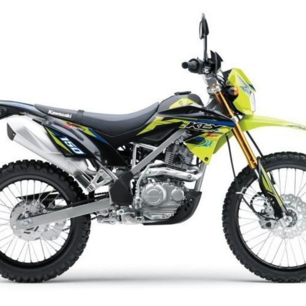 cover body fullset full set KLX 150 BF xtreme new 2021 original hijau