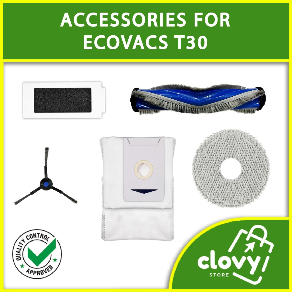 Ecovacs Deebot T30 Pro Omni / T30 Omni Exchangeable & Spare Part Robot Vacuum Accessories